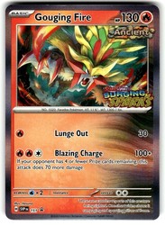 Gouging Fire 151 SVP Black Star Promo Holo