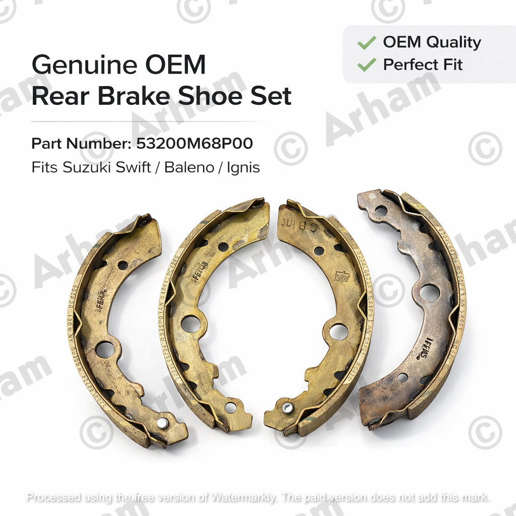 Genuine OEM Rear Brake Shoe Set Suzuki Swift Baleno Ignis