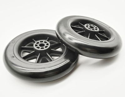 Universal Walker Replacement Wheels,5 Caster Wheels,Axle Mounting Hole Diameter: