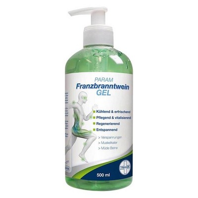 Franzbranntwein Gel Pump-Spender · 500 ml · PZN 13918001