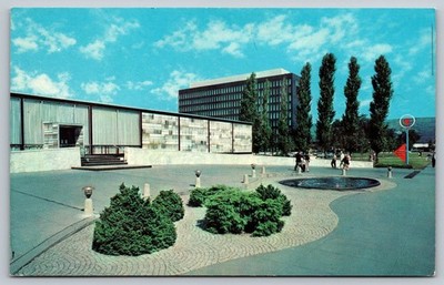 Vintage The Corning Glass Center Corning NY Postcard Unposted