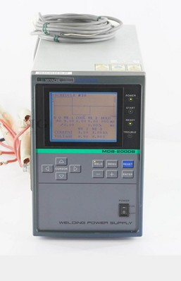 MIYACHI MDB-2000B WELDING POWER SUPPLY W/MH-21A MK-P10C Fine Spot