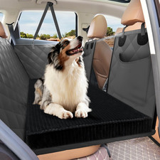 Dog Bed for Car Back Seat 4In, Non-Slip Backseat Pet Mat Standard Soft Blanket