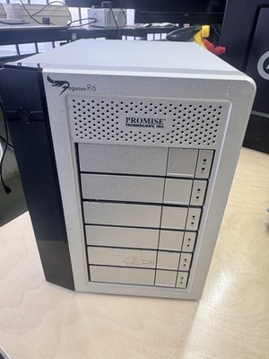 Promise Pegasus R6 12 TB Thunderbolt 2 RAID Storage 6-Bay + 6x 2TB HDD