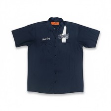 Vintage Red Kap Coors Banquet Beer Guy Button...
