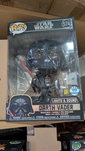 Funko Pop Star Wars Darth Vader #574 Lights & Sound Exclusive Jumbo