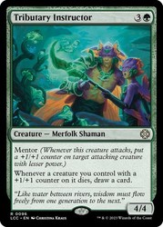Tributary Instructor #96 - Rare - Commander: The Lost Caverns of Ixalan MTG