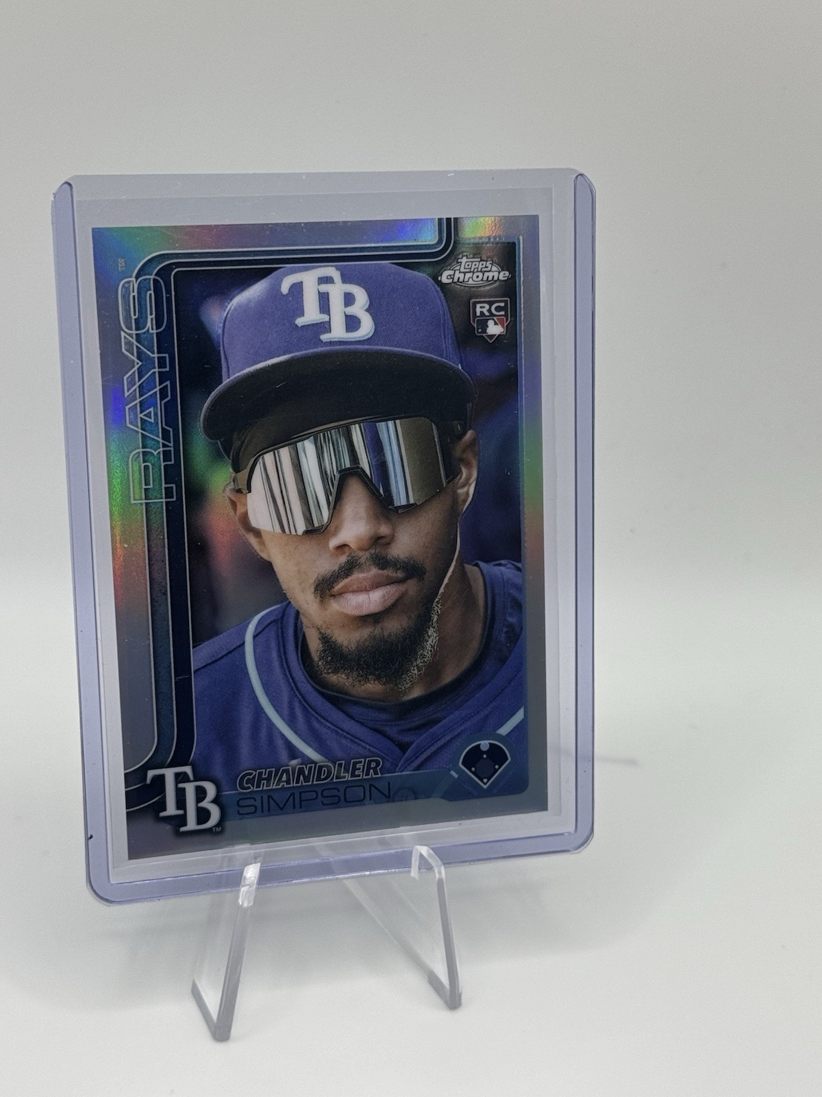 2025 Topps Chrome Update Series - Chandler Simpson Image Variation USC179 Rays