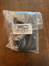Black Support Plus Coolmax Crew Sock Moderate support 