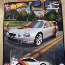 Hot Wheels Celica GT-FOUR 1:64 Diecast Car 1995 White Red Yellow Boulevard