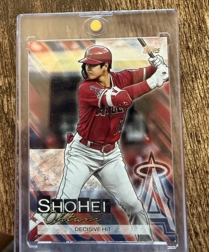 RARE MINT 2018 SHOHEI OHTANI DECISIVE HIT INVESTMENT BASEBALL CARD ANGELS