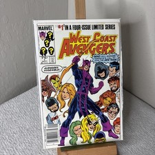 West Coast Avengers #1 Newsstand Variant (Marvel Comics September 1984)