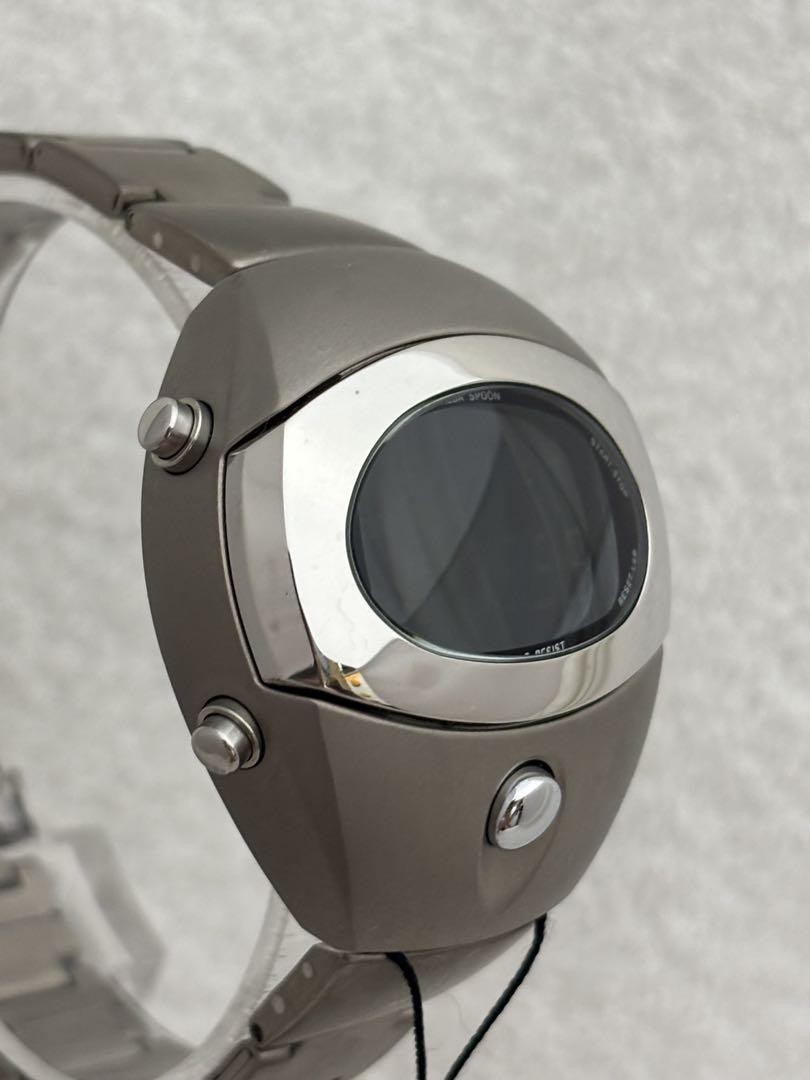 SEIKO ALBA SPOON W671-4030 LED インゴット チタニウム アルバ