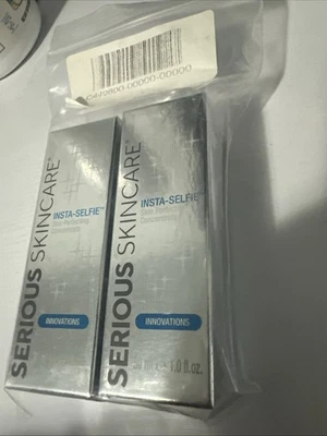 Lot 2 Serious Skincare Insta-Selfie Skin Perfecting Concentrate 1oz Each sealed - Image 1 of 2