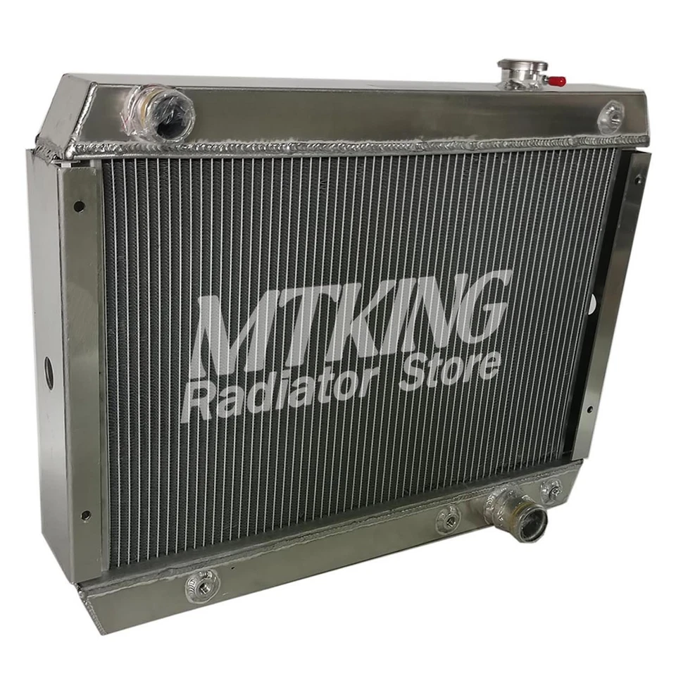 Radiador de aluminio para Chevrolet Chevy II Nova SS L4 L6 V8 1962-1965 1964 1963 AT Foto 4 de 4