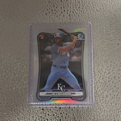 Jac Caglione 2026 Bowman Chrome Red Rookie RC KC Royals NM/Better #75