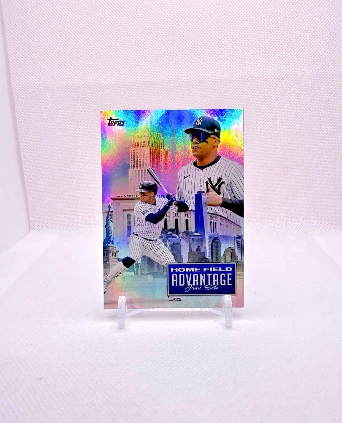 JUAN SOTO HOME FIELD ADVANTAGE - 2024 Topps Update #HFA34 NY Yankees CASE HIT