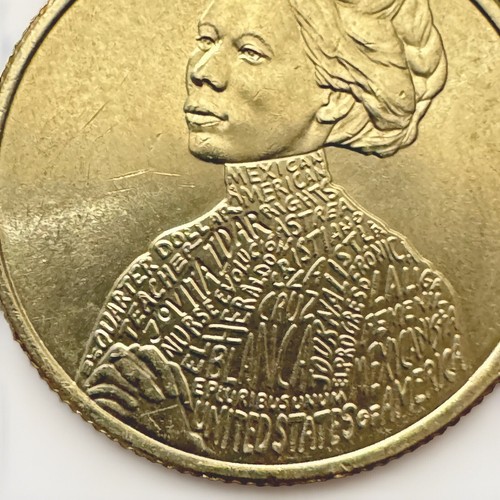 RARE 2023 P Jovita Idar Women's Quarter “In Cod We Trust” Error - Picture 3 of 3