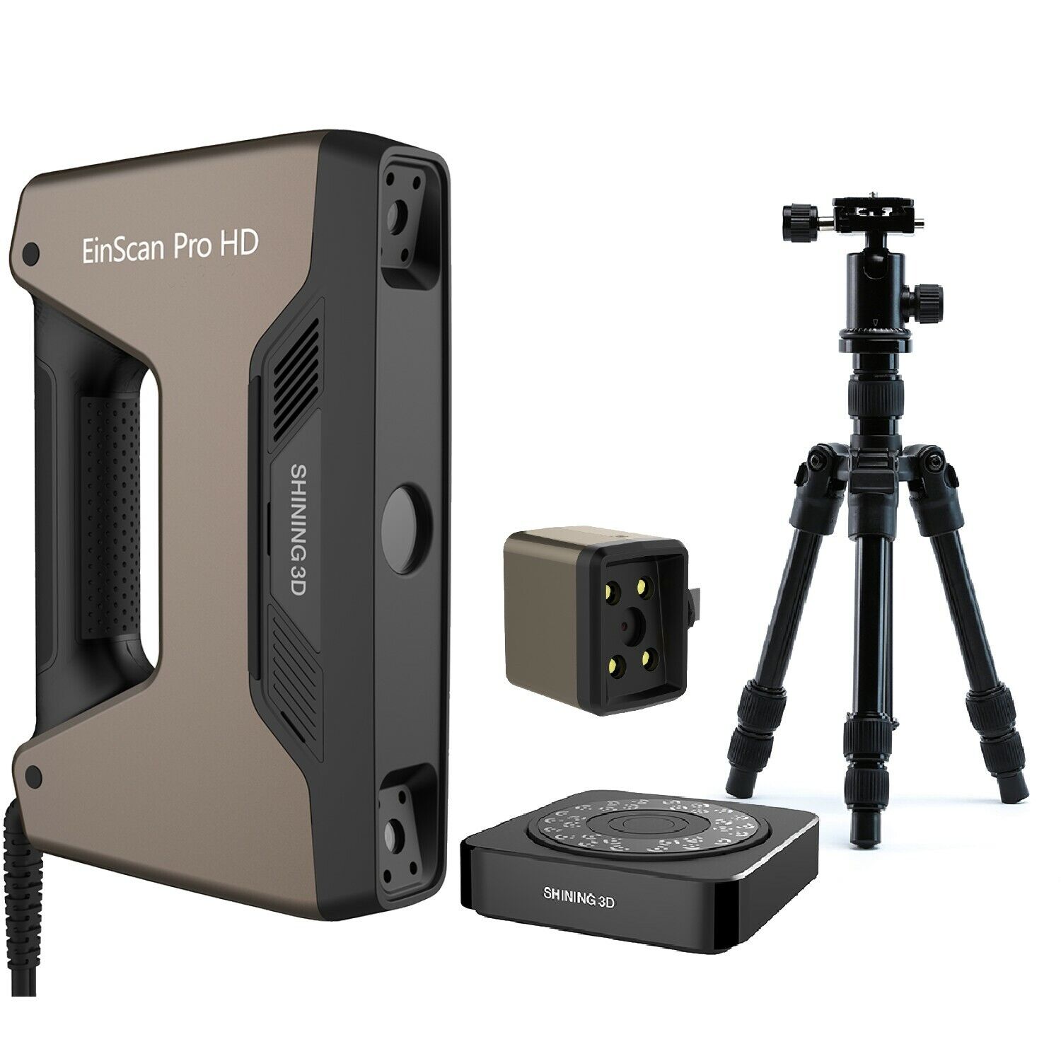 Open Box - [EinScan Pro HD 3D Scanner] w/ Industrial Pack Color Pack & SolidEdge
