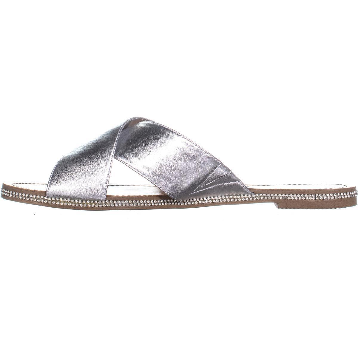 Jessica Simpson Simpson Simpson Brinella Sandalias Deslizables, Platino, 12 Us edc863 Jessica Simpson Simpson Simpson Brinella Sandalias Deslizables, Platino, 12 Us edc863
