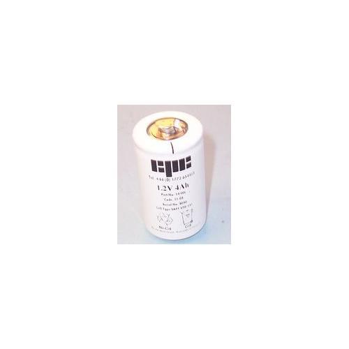 NI-CD +TAGS D FOR EMERGENCY LIGHTING 1.2V 4AH SINGLE CELL RECHARGEABLE BATTERY - Picture 2 of 2