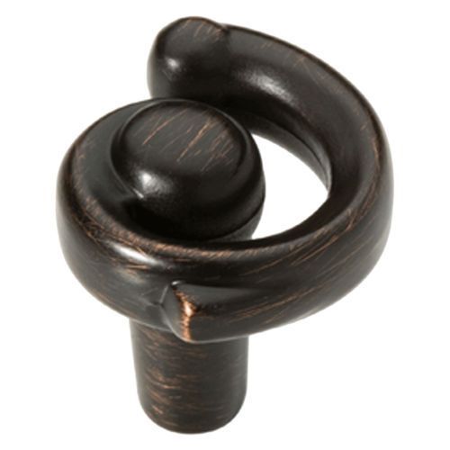 Bronze Knob Kitchen Cabinet Dresser Hardware Calligraphy - Picture 2 of 2