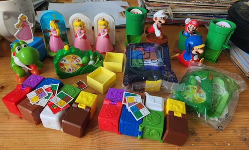 Mcdonalds Nintendo Super Mario Toys Bundle x15 2 NIP