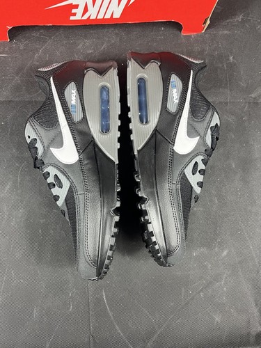 Nike Air Max 90 J 22 US 9 / EU 42,5 Black White Marina Iron Grey - Bild 4 von 8