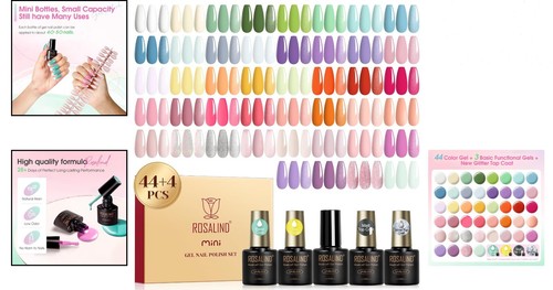UV Nagellack Set 48 Farben Gel, Langlebig, Einfach, Geschenkbox, DIY - Bild 2 von 12