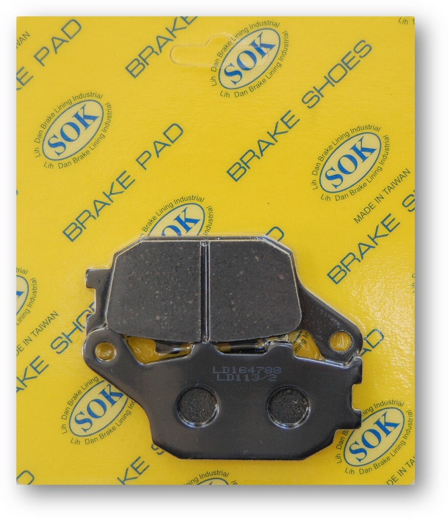 REAR BRAKE PADS fit HONDA CB 900 Hornet 2001-2008 CB900