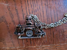 Alchemy Gothic Astrology Libra Pendant Necklace RARE DISCONTINUED