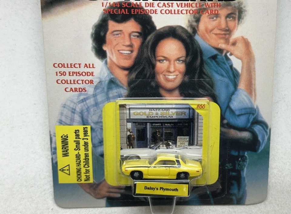 Racing Champions 1997 Dukes Of Hazzard Daisy Plymouth 1:144 #66 — 第 3/4 张图片