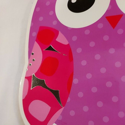2 Owls Memo Note Pads Wirebound - 6.25 x 5.7" - 60 Sheets Per Pad - Red/ Purple - Picture 9 of 9