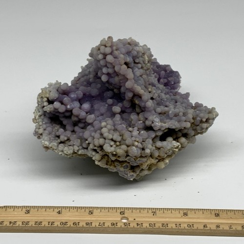 3.37 lbs, 6.2"x5.4"x4.3", Rough Grape Agate Crystal Mineral Specimens,B32612 - Picture 12 of 14
