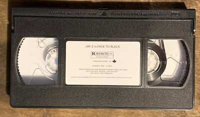 Jay-Z In Fade To Black (Rare DVD Only Screener VHS) | eBay