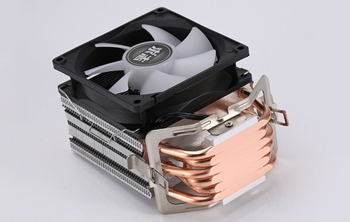 4Pin 12V PC LED Lüfter RGB Heat-pipes CPU Kühler Radiator für Intel 1151/1155 - Bild 8 von 13