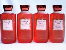 4 Bath  Body Works You're the One Shower Gel fragrance Body Wash Cleanser Set