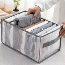 2023New Jeans storage boxes Closet Organizer Foldable Underwear Organizers Pants