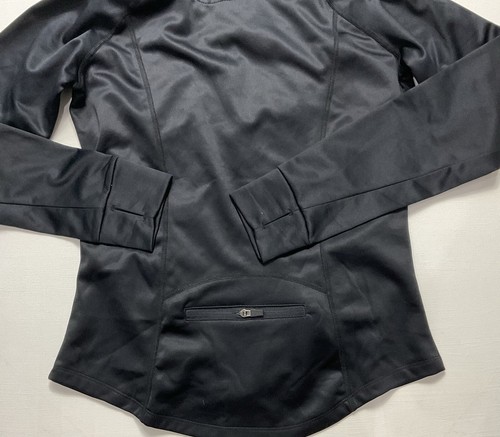 Reel Life North Shore Full Zip Hoodie Black Ruched Back Pocket Womens Large NWT - Imagen 4 de 12