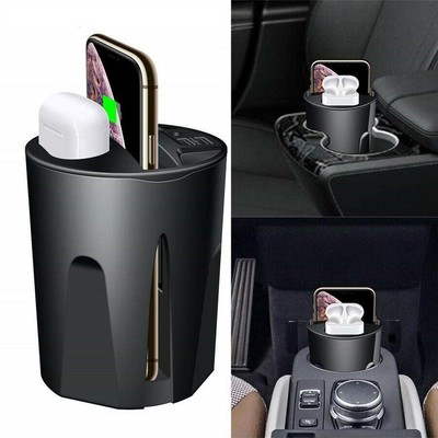 4 in 1 10W Wireless Charger Cup with USB for iPhone 11/Pro/Pro Max for Airpods 