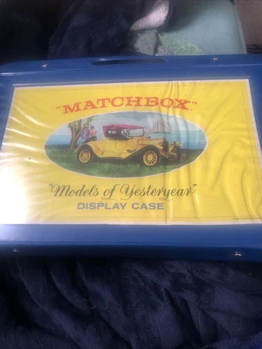 Vintage 1969 Lesney England Matchbox Models Of Yesteryear Collector Case 17 Cars