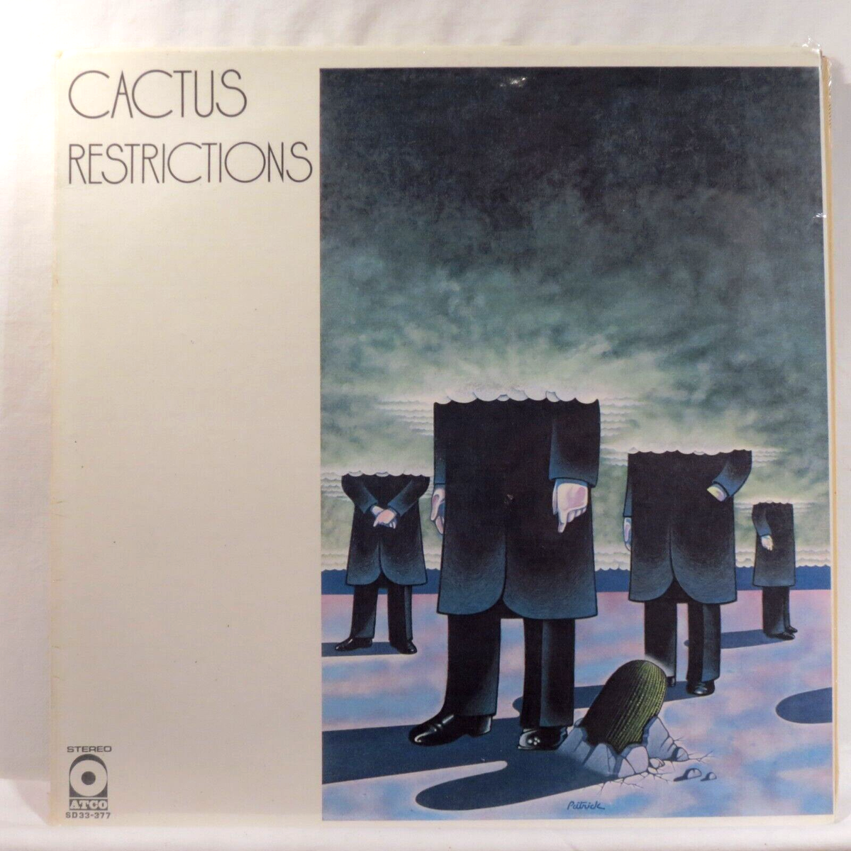 洋楽 CACTUS RESTRICTIONS LP CACTUS – Restrictions 1971 US 1st Issue LP SEALED Bogert