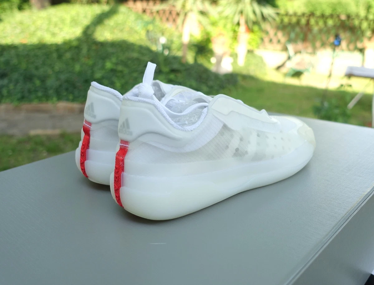 PRADA X ADIDAS SHOES 38 shoe sneaker sneakers luna rossa white red stripe