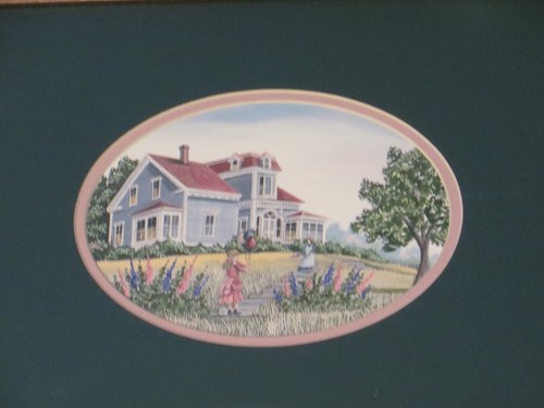 Catherine Karnes Munn Framed and Matted Artwork, New Brunswick Canada - Picture 3 of 4