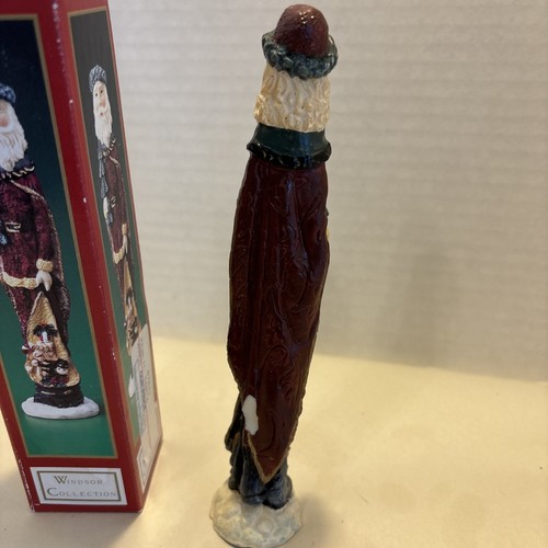 Vtg Santa Christmas Tall Pencil Skinny Figurine 7" Windsor Collection Free Ship - Picture 4 of 4