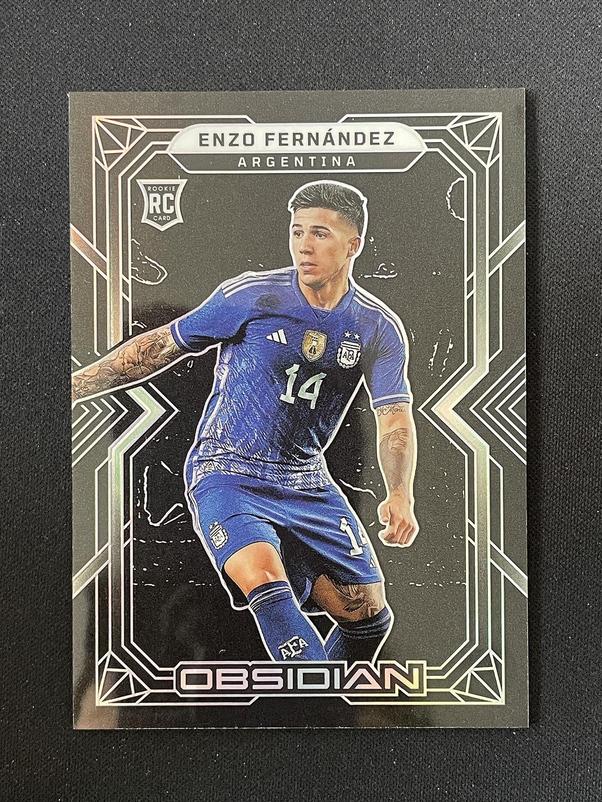 Enzo Fernandez 2022-23 Panini Obsidian Rookie 047/115 RC #112