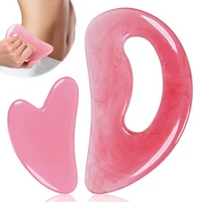 Body Gua Sha Tool Lymphatic Drainage Tool for Face Back Legs Body Shaping