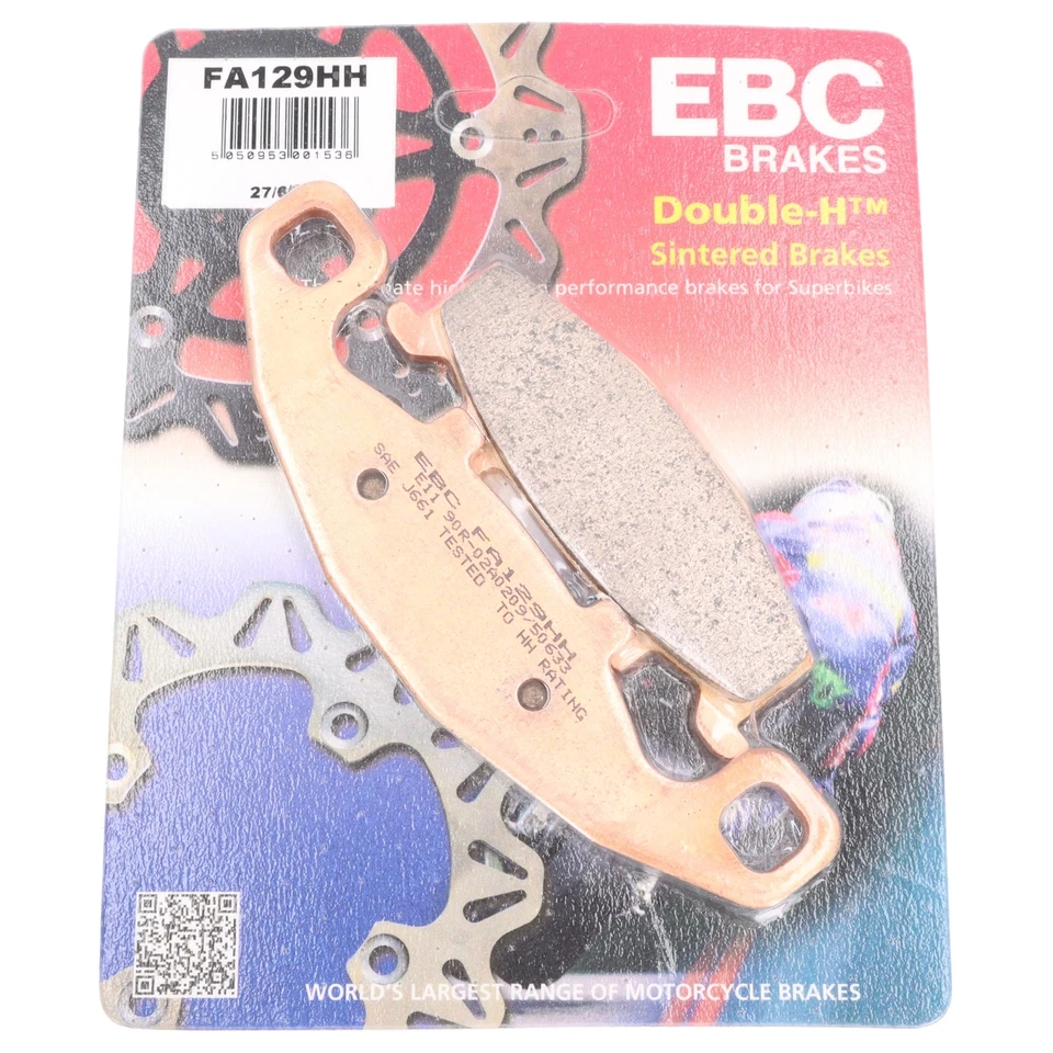 Plaquettes FA129HH pour Kawasaki Il GPZ Kle ZR GPX Zl Zzl ZZR Il ZX-10 GTR Kl - Photo 3/4