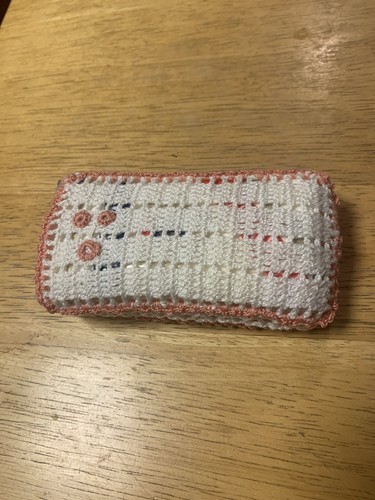 New Crochet For Pocket Tissues And Bar Soap Cover-Holder - Picture 2 of 3