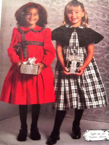 Vestidos con capellán forrados para niñas McCalls 4999 para niños talla 2 3 4 5 - Imagen 2 de 3